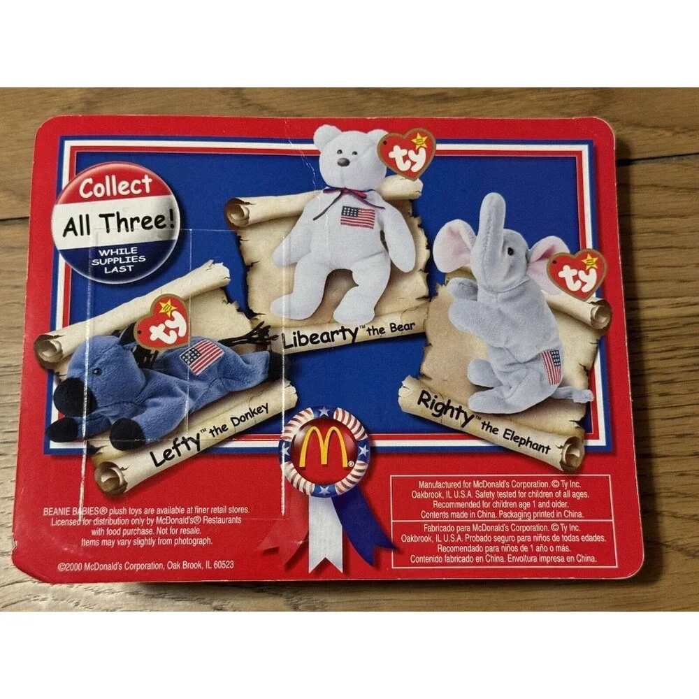 Retired ty McDonald's Beanie Baby 